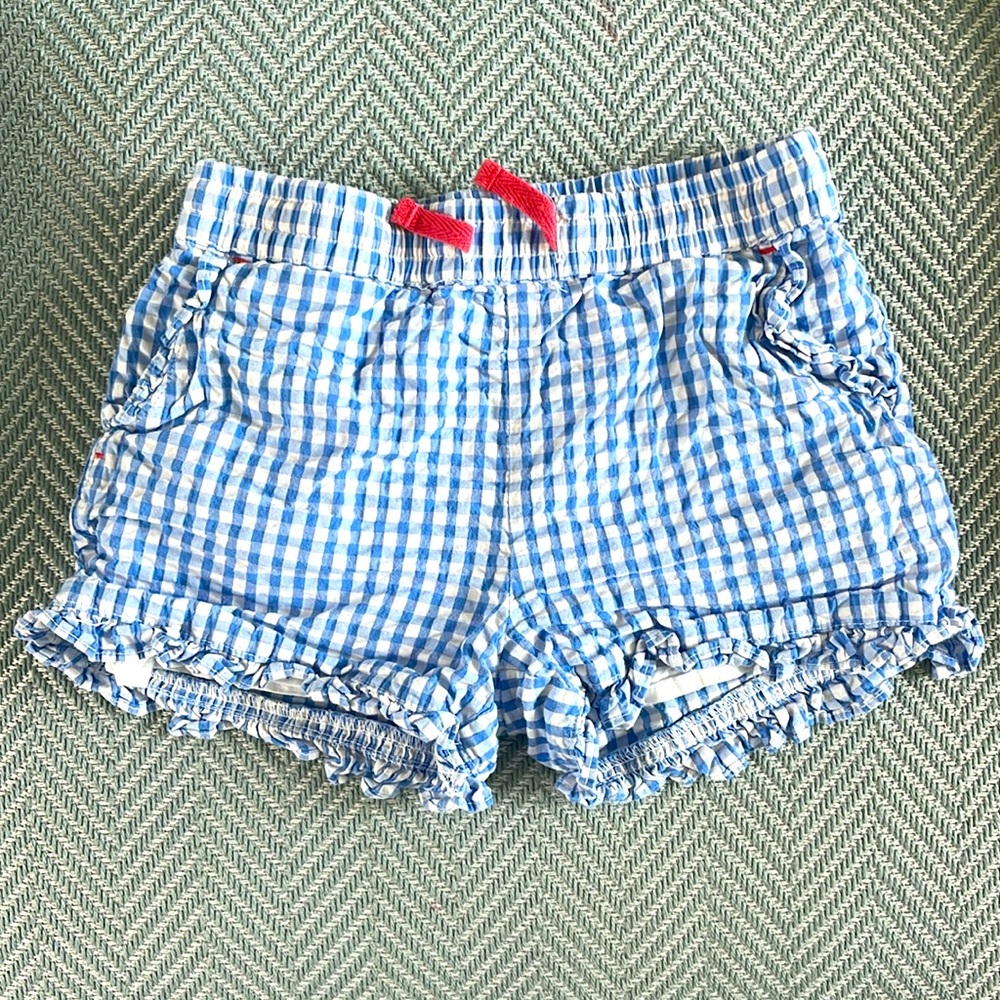 Mini Boden gingham shorts